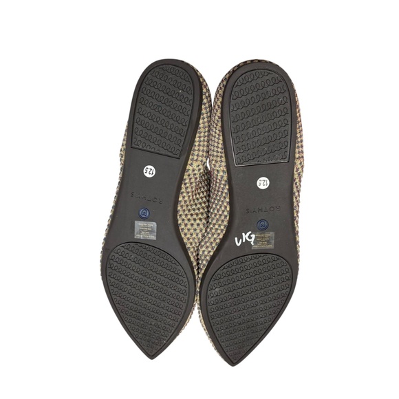 Rothy’s the point limited edition multi metallic shoes 12.5 - Picture 7 of 9